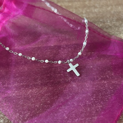 Collier argent sterling perles