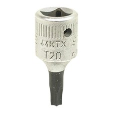 44KTX-T20 01350020 Stahlwille Torx dop voor 1/4'' inwendige bouten, STAHLWILL...
