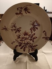 Assiette terre de fer Azaléa