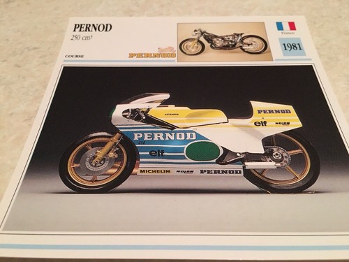 Carte moto pernod 250 cm3 - pernod,