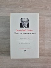 LA PLÉIADE - Jean-Paul Sartre - Œuvres romanesques - 1987 - TBE