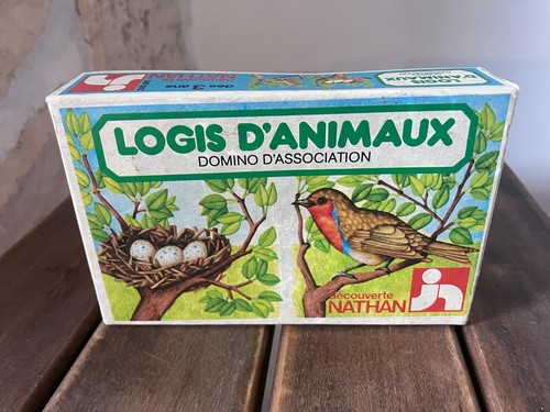 Jeu vintage nathan 1979 logis - vintage,