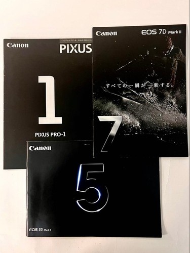 Catalogue canon mark 7d - 5d,