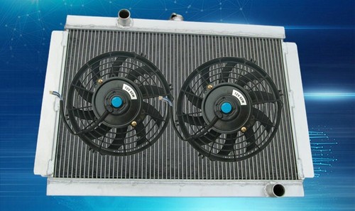 Aluminum radiator fan - radiator+fan, for