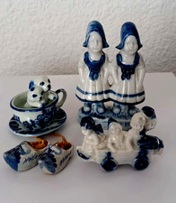 DELF porcelaine blue FIGURINES