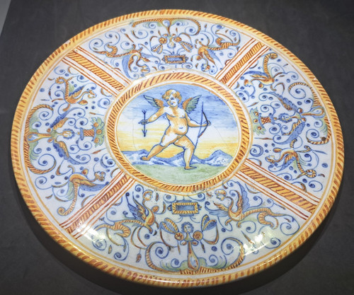 Plat céramique deruta - plat,
