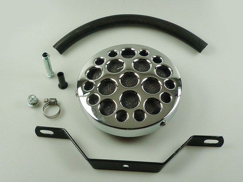 Filtre air forés chrome - à,