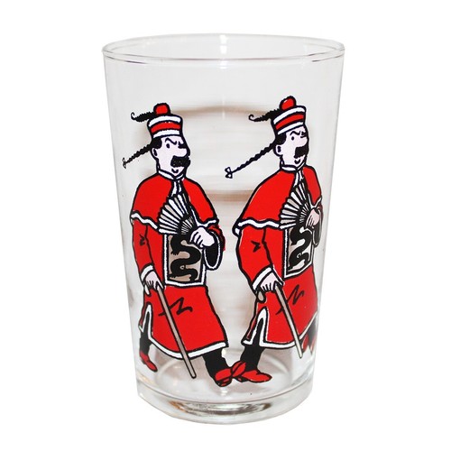 Verre moutarde vintage - à,