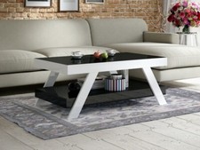 Table D'Appoint Blanc Haute