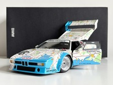 Super Rare 1:18 Minichamps 1980 BMW M1 24h Le Mans Dealership Edition!!