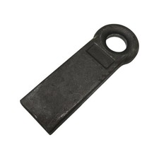 Weld On Towing Eye 16" (24 Ton Straight Heavy Duty Mild Steel Trailer Ring)