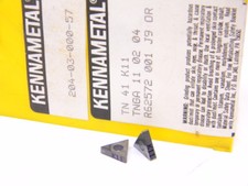 NEW SURPLUS 10PCS. KENNAMETAL  TN 41  GRADE: K11  CARBIDE INSERTS