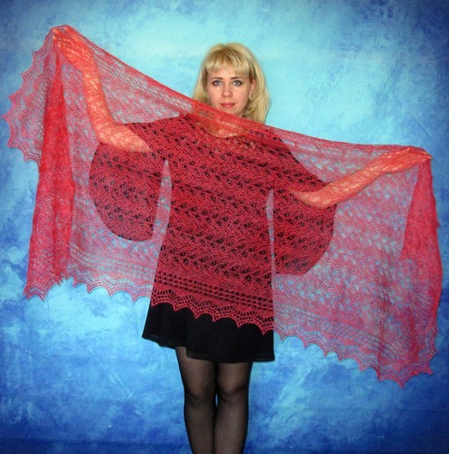 Foulard rouge chaud pour