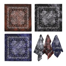 Bandana Noir Homme Femme - Tie