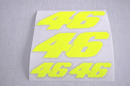 Stickers jaune fluo 46 - , n