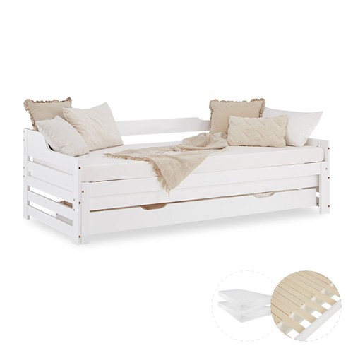 Cadre lit gigogne 90x200 - lit,