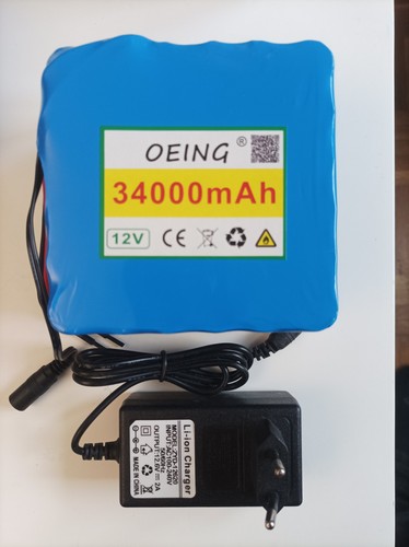 Pack batterie 12v - batterie, 34000ah