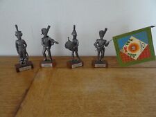 Lot of 4 Napoleonic Soldiers Guard Consuls Prince Etins Figures