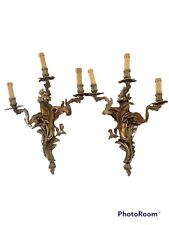 Grande paire d'appliques