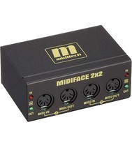 Miditech MIDIFACE 2x2 2 Input 2 Output MIDI Interface - Unable To Test