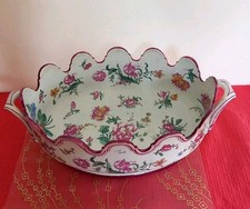 GRANDE JARDINIERE en FAIENCE