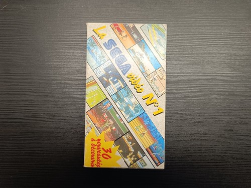 Cassette vhs sega vidéo - vhs, la