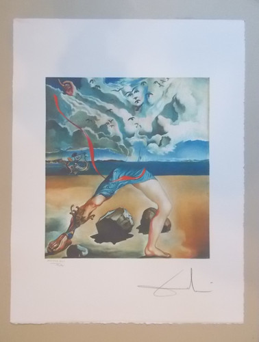 Lithographie salvador dali - dali,