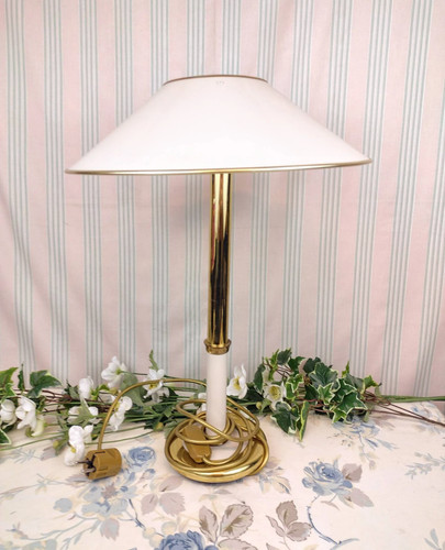 Lampe bureau laiton - de,