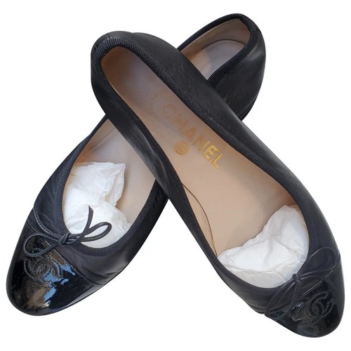 Ballerine cuir chanel - ballerine,