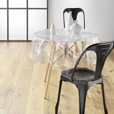 Nappe ronde transparente -