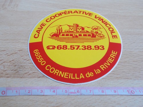 Autocollant vin cave - -,