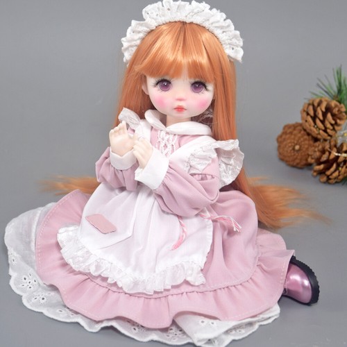 Poupée bjd articulée avec - bjd,