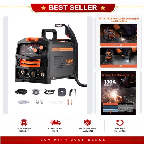 Vevor poste souder mig 130a - vevor,