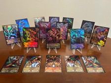 Blue Eyes, Exodia, Dark Magician Holographic Anime Set