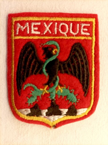 écusson mexique patch wappen - patch,