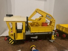 Playmobile / LGB G Scale Construction Work Train Or Train Set Layout #4053￼