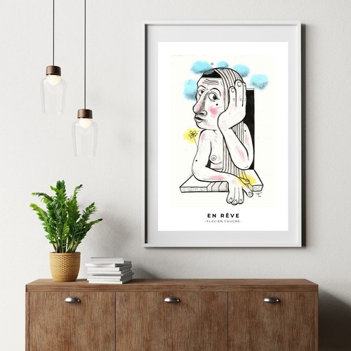 Art contemporain affiche