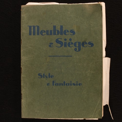 C1940 meubles sieges - sieges:, style