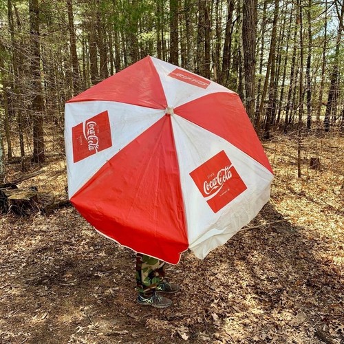 Vintage coca cola umbrella - vintage,