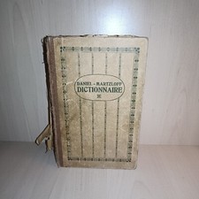 Daniel Martzloff Dictionary - antique book French book