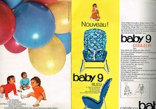 PUBLICITE  1970   BABY RELAX