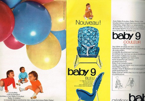Publicite 1970 baby - baby, relax