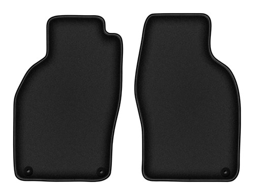 Tapis avant velours noirs