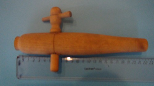 Ancien robinet bois - ancien, pour