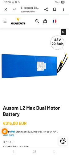 Batterie trottinette - batterie,
