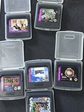 Sega Game Gear Games Lot Of 6 Games Nba Jam, Shaq Fu, Srf Ninjas, Madden Nfl, C