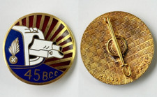 45° BCC BATTALION BATTLE TANKS GENDARMERIE BADGE - DRAGON FRIENDLY RETREAT