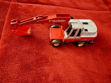 POCLAIN MAJORETTE Pelleteuse Enfin Chantier Miniature Made In France 1/56