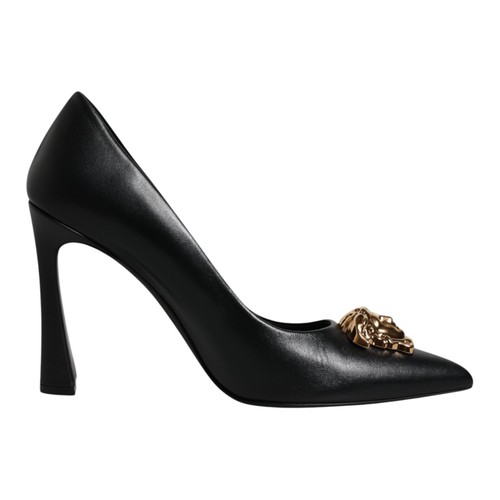 Chaussures versace cuir noir - chaussures,