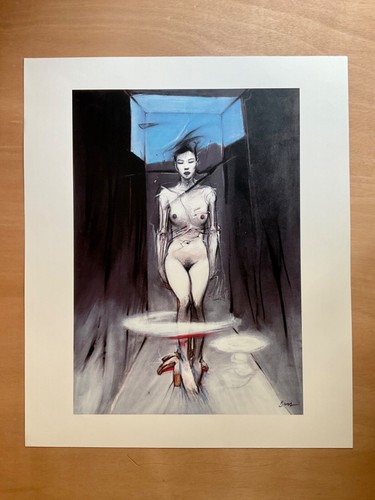 Bilal superbe serigraphie - bilal,
